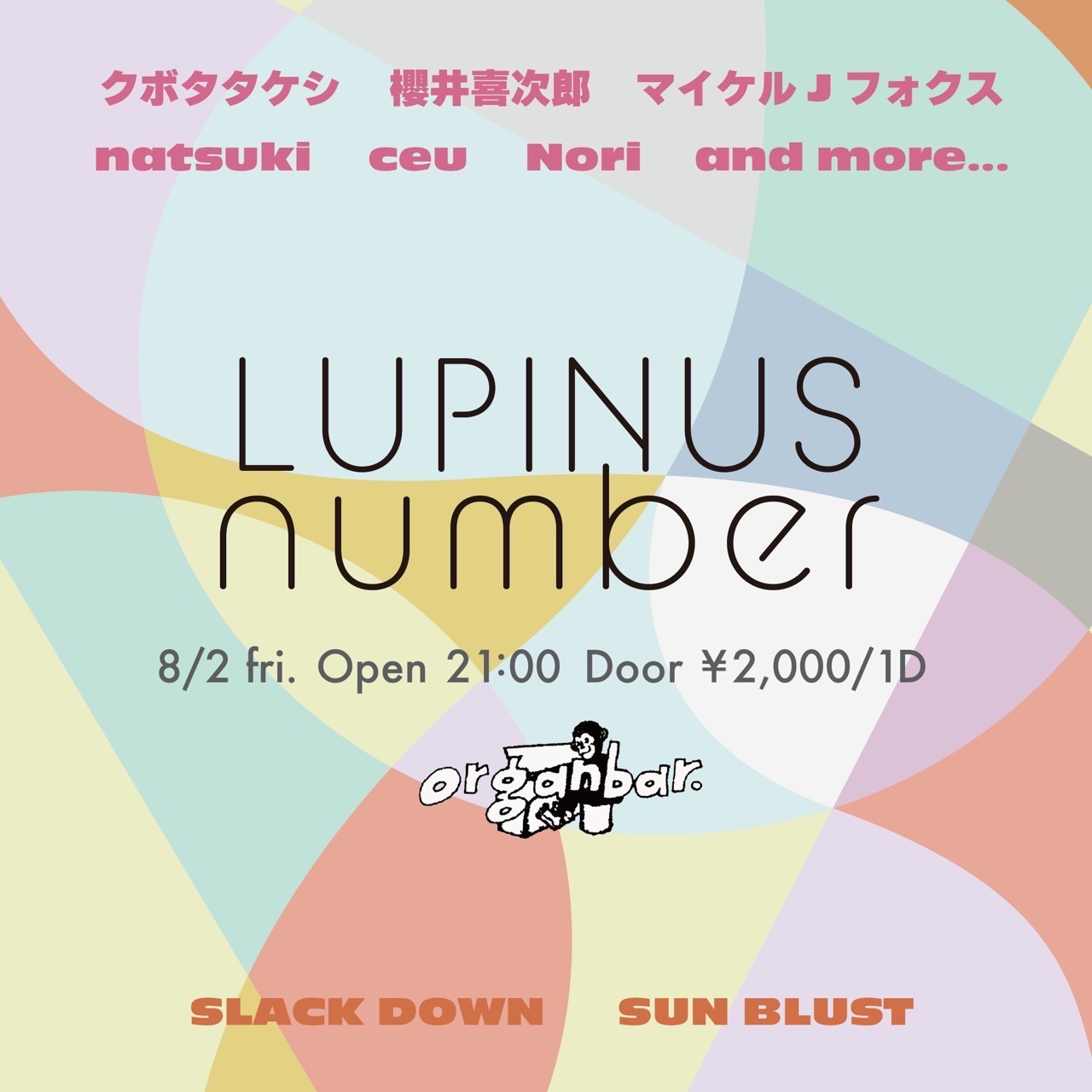 number × LUPINUS