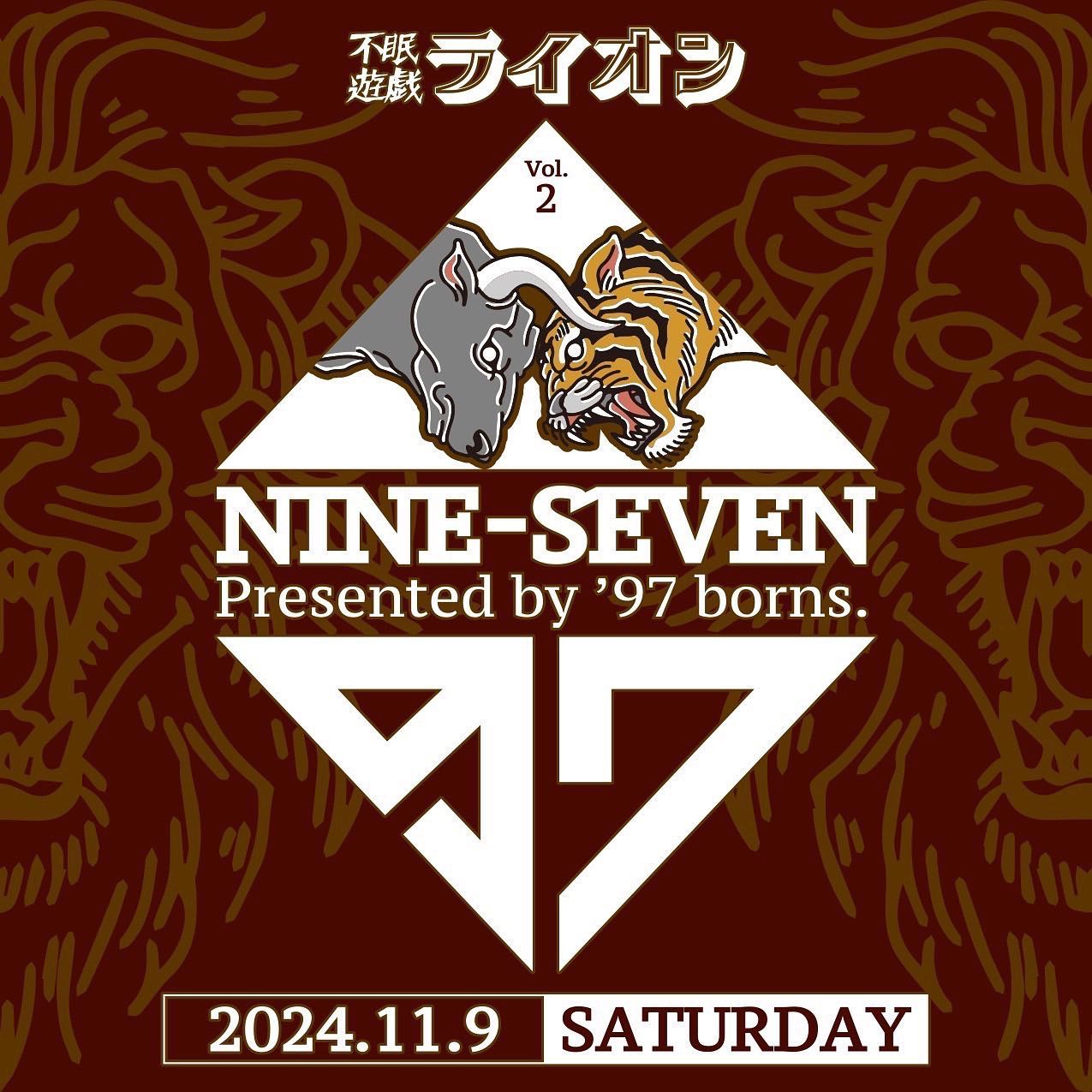 “NINE-SEVEN(97)vol.2” Presented by ’97 borns.